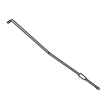 Mopar 68082114AC Hood Prop Rod