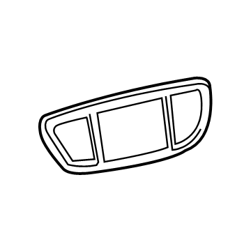 Mopar 5SC91DX8AB Bezel-Instrument Panel