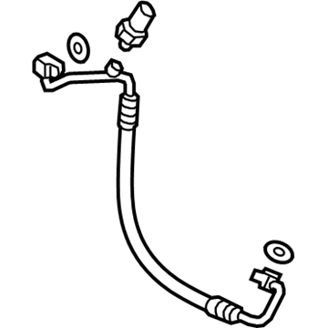 Honda 80315-TLA-A01 Hose, Discharge