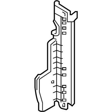 Kia 29134D5100 Guard-Air, RH