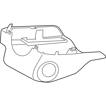 Ford M2DZ-3530-AA SHROUD ASY - STEERING COLUMN