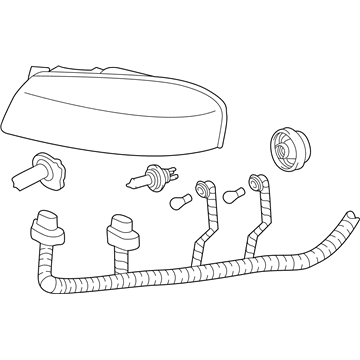 GM 25958360 Composite Headlamp