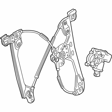 GM 84718590 Window Regulator