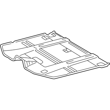 Lexus 58111-48902 Pan, Front Floor