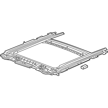 GM 95395057 Sunroof Frame