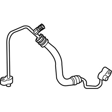 BMW 64-53-9-140-738 Pressure Hose, Compressor-Condenser