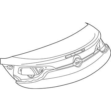 GM 13496005 Trunk Lid