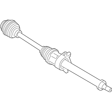 BMW 31-60-8-611-938 Right Cv Axle Assembly