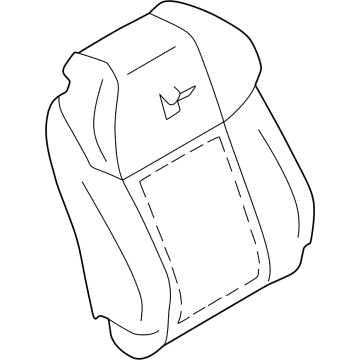 Toyota SU003-09764 Seat Back Pad