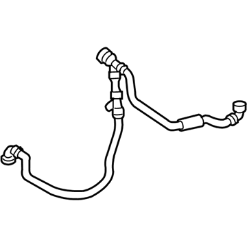 BMW 17-12-7-808-117 Radiator Coolant Hose