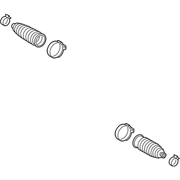 Lexus 45535-49015 Boot Set, Steering Rack