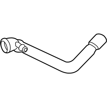 BMW 17-12-8-616-524 Radiator Upper-Thermostat Hose