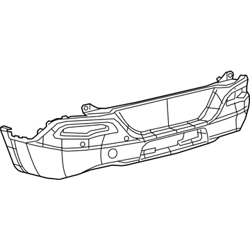 Mopar 68293356AB Fascia-Rear Lower