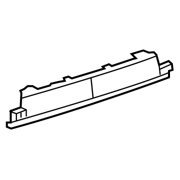 Mopar 68205090AC Support-Rear FASCIA