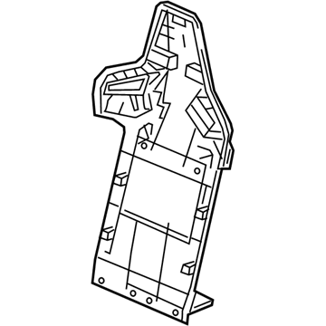 Honda 81282-TGH-A01ZB Back Cover *NH900L*