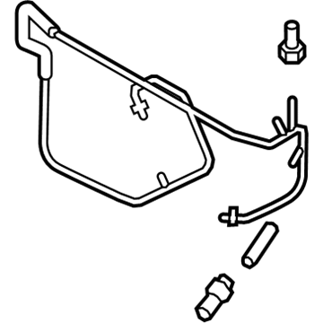 Ford 9L2Z-19972-A Pressure Tube