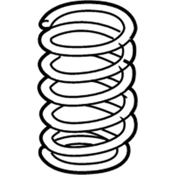 Hyundai 55330-1G000--DS Spring-Rear