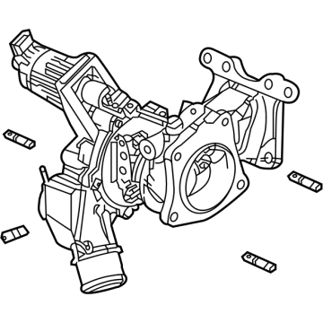 Honda 18900-64A-A11 TURBOCHARGER ASSY