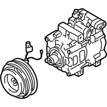 Kia RK52Y61450U Reman Compressor Assembly