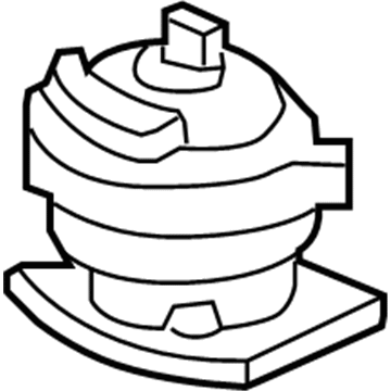 Honda 50810-STW-A02 Rubber, RR. Engine Mounting (ACM)