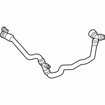 BMW 17-12-8-743-673 LINE FROM RADIATOR