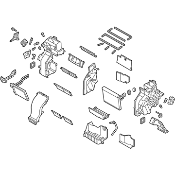 Kia 972051U150 Heater & EVAPORATOR