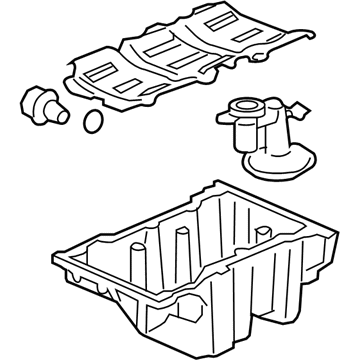 GM 12592105 Oil Pan