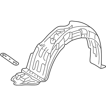 Toyota 53876-12370 Fender Liner