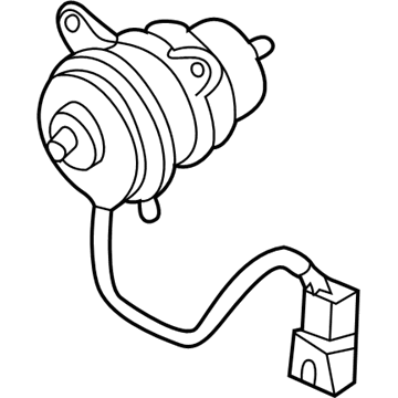 Honda 19030-P3F-024 Motor, Cooling Fan