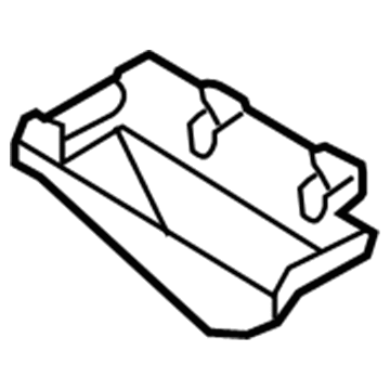 Kia 972583B000 Insulator-Lower