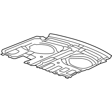 GM 23382027 Package Tray Panel