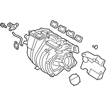 Lexus 17120-25010 MANIFOLD ASSY, INTAK