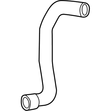 Lexus 16572-50150 Hose, Radiator, NO.2