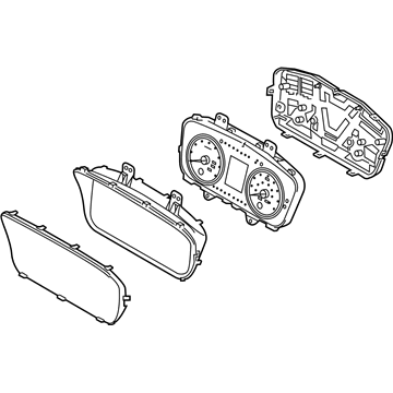 Hyundai 94041-E6300 Cluster Assembly-Instrument