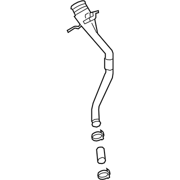 BMW 16-11-7-390-783 Plastic Filler Pipe