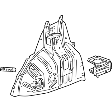 GM 42521399 Inner Wheelhouse