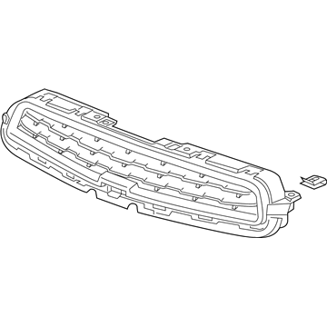 GM 94560931 Upper Grille