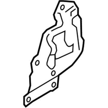 BMW 51-22-7-276-317 Adapter Plate, Left