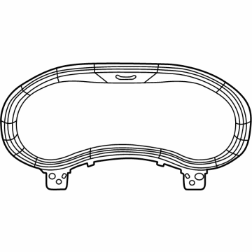 Mopar 68507770AA VISOR-CLUSTER