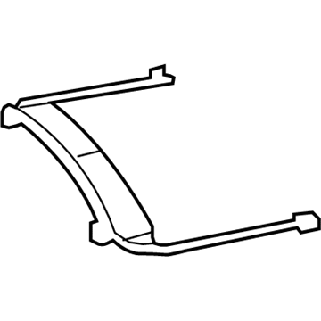 Mopar 68027747AA DEFLECTOR-SUNROOF Wind