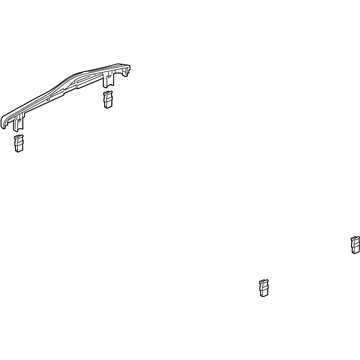 Acura 54230-TY3-A82 Garnish Assembly, Driver Side