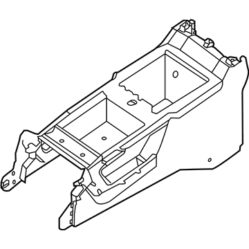 Nissan 96911-EZ10B Body-Console