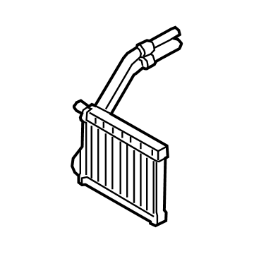 Hyundai 97138-S1000 Core & Seal Assembly-Heater