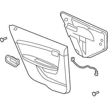 GM 20833587 Door Trim Panel