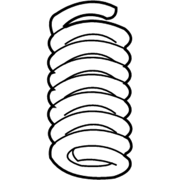 Mopar 68050563AA Front Coil Spring