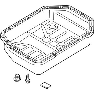 BMW 24-10-1-422-970 Automatic Transmission Oil Pan