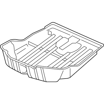 Acura 74550-TY2-A01 Cover, Lower, Rear