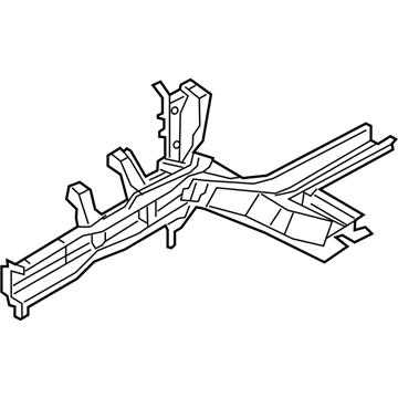 Hyundai 64601-G3000 Member Assembly-Front Side, LH