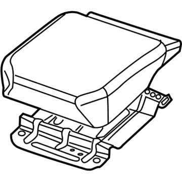 Nissan 87771-7S200 Frame Assy-Front Seat Cushion, Center