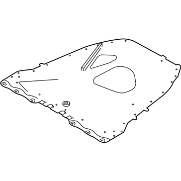 BMW 39-30-6-859-874 Stiffening Plate